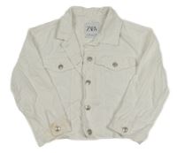 Smetanová riflová bunda Zara