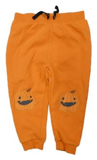 Oranžové tepláky s dýněmi Primark