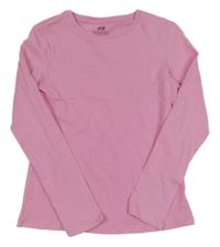 Růžové triko H&M