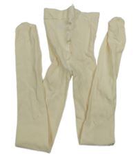 Smetanové punčocháče H&M