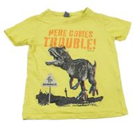 Žluté tričko s dinem Dopodopo