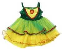 Kostým - Zeleno-žluté šaty s jablkem George