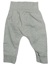 Světlešedé melírované baggy tepláky Mothercare