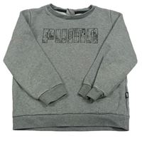Šedá mikina s logem Puma