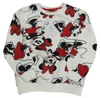 Bílá mikina s Minnie Pep&Co