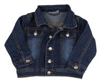 Tmavomodrá riflová bunda Ergee