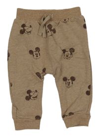 Hnědé tepláky s Mickeym George