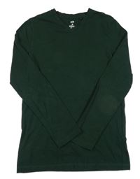 Tmavozelené triko WE