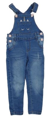 Modré laclové skinny rifle s čumákem a prošoupáním Denim Co.