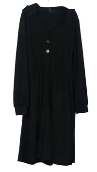 Dámský černý kalhotový culottes overal Dorothy Perkins 