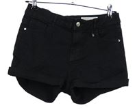 Dámské černé riflové kraťasy 365Denim 