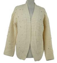 Dámský smetanový svetrový cardigán s kamínky River Island 