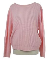 Dámský světlerůžový svetr Shein 