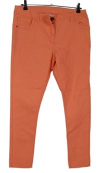 Dámské lososové skinny rifle George 