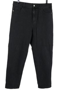 Dámské tmavošedé mom stretch rifle New Kind 