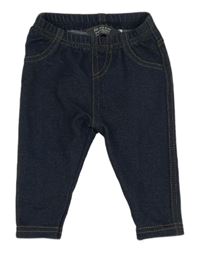 Tmavomodré tregíny rifllového vzhledu Primark