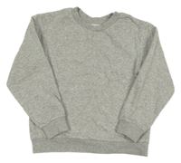 Světlešedá melírovaná mikina H&M