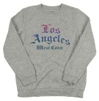 Šedá mikina s nápisem Primark