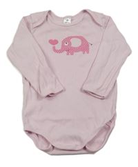 Světlerůžové body se slonem Topolino