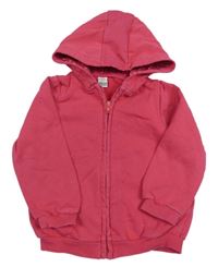 Růžová propínací mikina s kapucí LC Waikiki