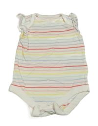 Bílé body s barevnými proužky GAP