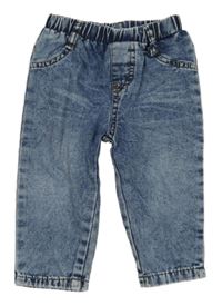 Modré plísňové teplákové rifle 