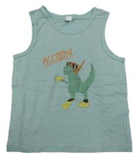 Světlezelené tílko s dinosaurem 