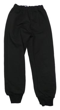 Černé cuff kalhoty Shein