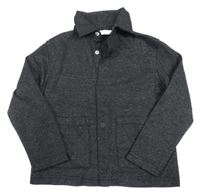 Černo-šedá košilová bunda M&S