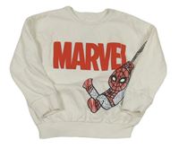 Bílá oversize mikina se Spider-manem zn. George 