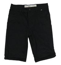 Černé skinny riflové kraťasy Denim Co.