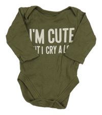 Khaki body s nápisy NUTMEG