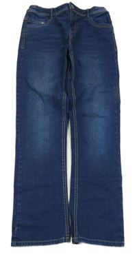 Tmavomodré slim rifle OKaïdi