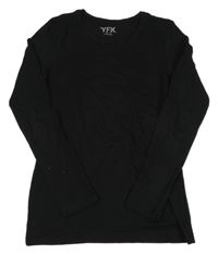 Černé triko Y.F.K.