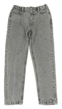 Šedé plísňové relaxed rifle Denim Co.