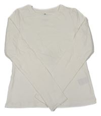 Smetanové triko H&M