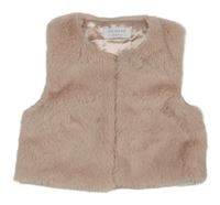 Světlerůžové kožešinové podšité bolérko PRIMARK