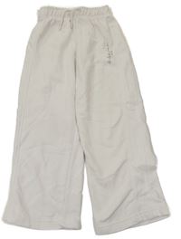 Smetanové wide leg tepláky s nápisem a srdíčky ZARA