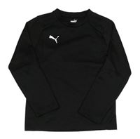 Černá sportovní funkční mikina s logem Puma