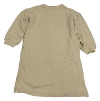 Béžové teplákové šaty Uniqlo