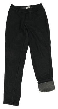 Černé zateplené tregíny C&A