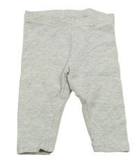 Světlešedé melírované legíny H&M