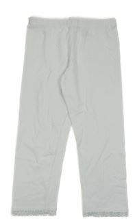 Bílé capri legíny s krajkou H&M