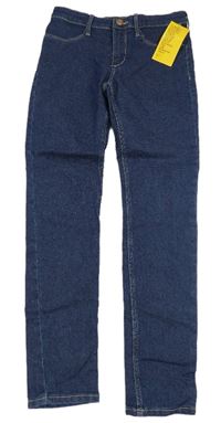 Tmavomodré skinny rifle H&M