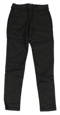 Černé potažené džegíny F&F