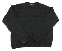 Černý vzorovaný svetr Primark