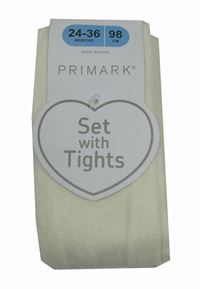 Nové - Smetanové punčocháče Primark