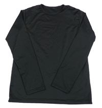 Černé sportovní triko 