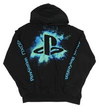 Černá mikina s potiskem a kapucí - PlayStation H&M