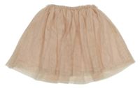 Světlerůžová třpytivá tylová sukně Matalan